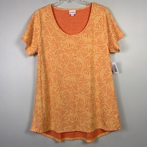 New Lularoe classic t tee rare bear prints top